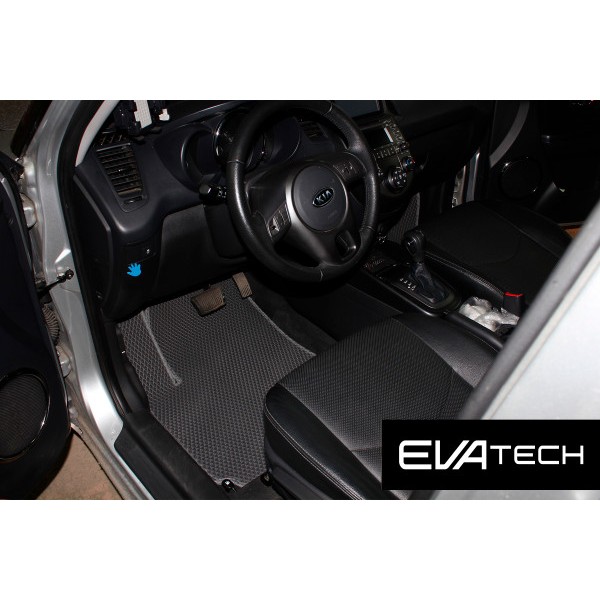 Фото - EVA килимки в салон авто передні EVAtech для Soul (AM) (Squib VL) Kia 2008-2013 1 покоління Htb EU (KI43816A2LA2RBB)