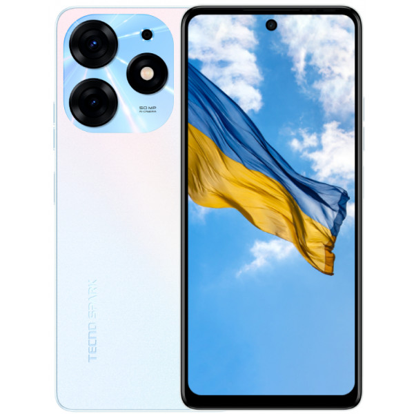 Фото - Смартфон Tecno Spark 10 Pro 8/256Gb Pearl White (KI7)