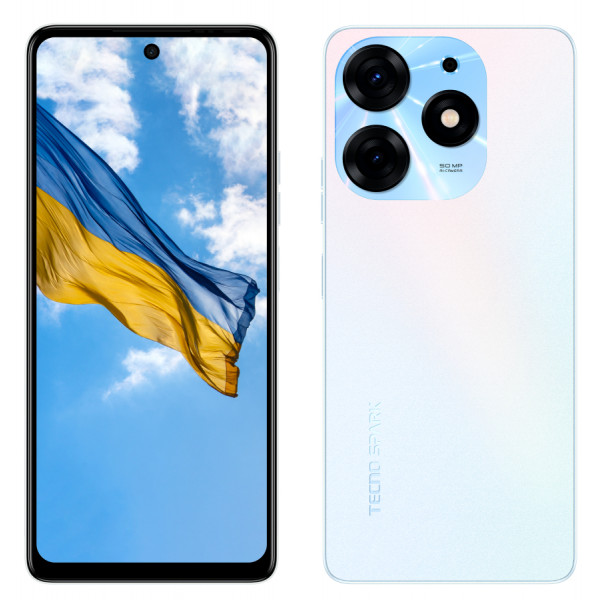 Фото - Смартфон Tecno Spark 10 Pro 8/256Gb Pearl White (KI7)