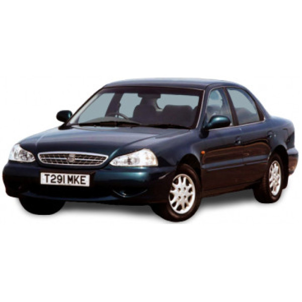 Фото - EVA килимки в салон авто передні EVAtech для Clarus Kia 1996-2001 1 покоління Sedan EU KI21644AB2RBB
