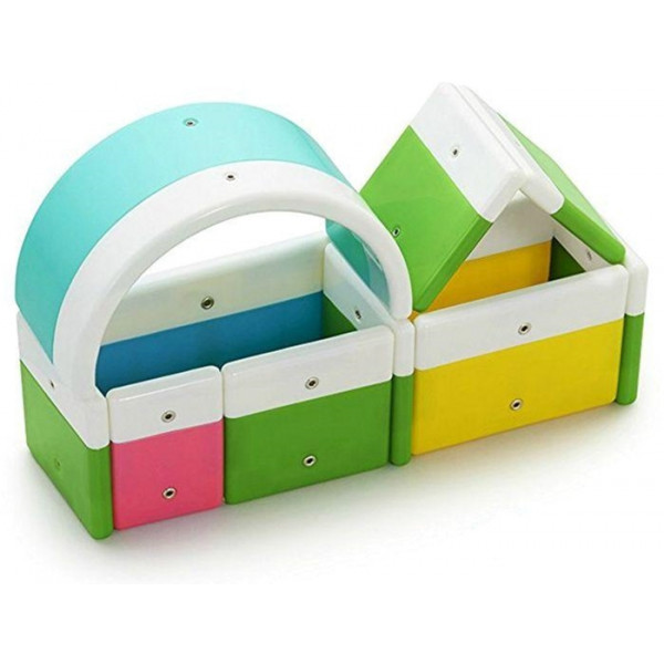 Фото - Магнітний конструктор Kid O Абетка (10454)