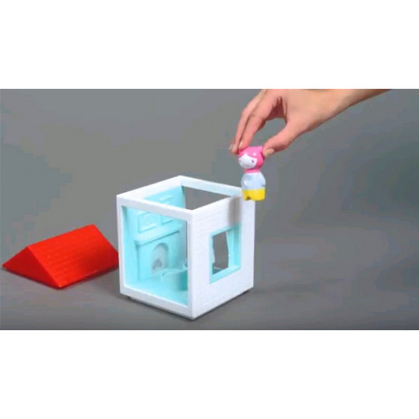 Фото - Коллекционная интерактивная фигурка Kid O  Игровой домик ''Гостиная'' (10477)