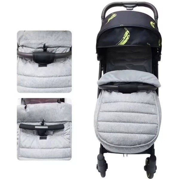 Фото - Конверт для коляски Kidilo 601 grey