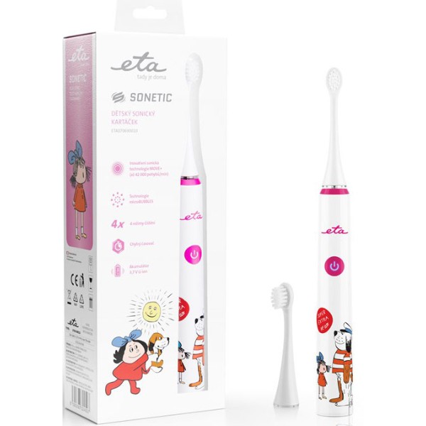 Фото - Зубна щітка електрична ETA Sonetic Kids Maxipes fik 0706 90010