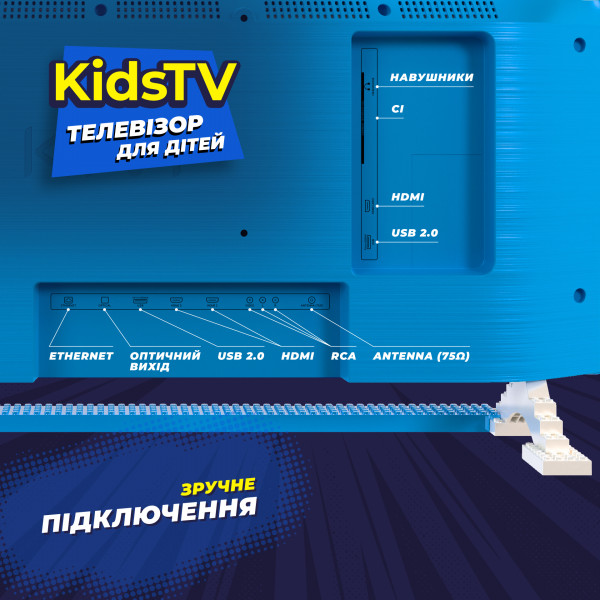 Фото - Телевизор KIVI 32FKIDSTV