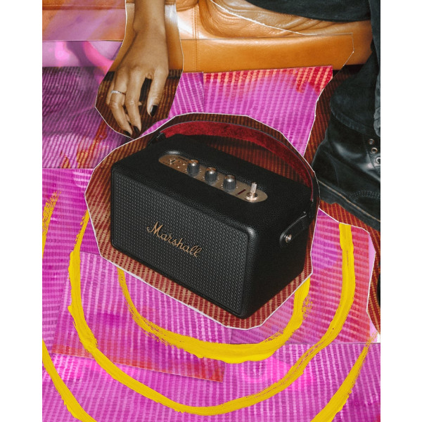 Фото - Портативна акустика Marshall Kilburn III Black and Brass (1007443)