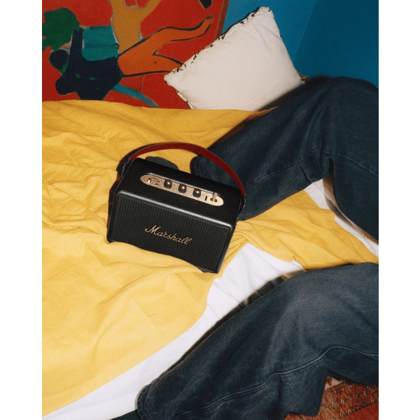 Фото - Портативна акустика Marshall Kilburn III Black and Brass (1007443)