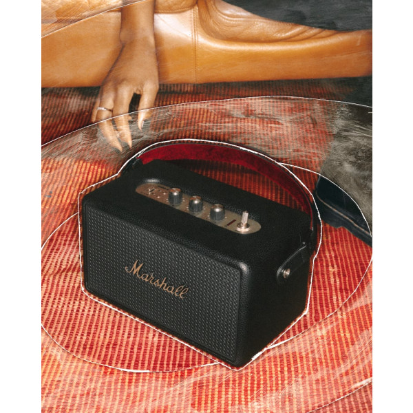 Фото - Портативна акустика Marshall Kilburn III Black and Brass (1007443)