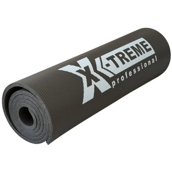 Фото - Коврик для йоги и фитнеса X-Treme NBR 183x61x1 см черный (XTFMNBR-1.0BLA)