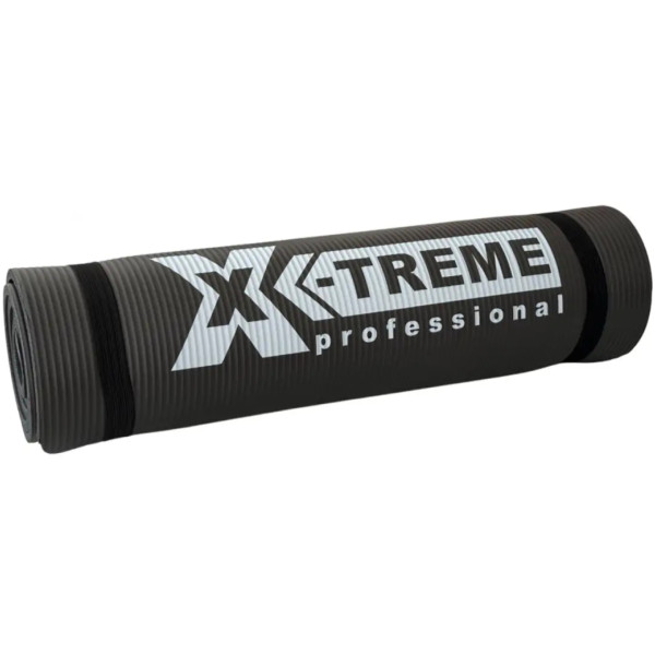 Фото - Коврик для йоги и фитнеса X-Treme NBR 183x61x1 см черный (XTFMNBR-1.0BLA)