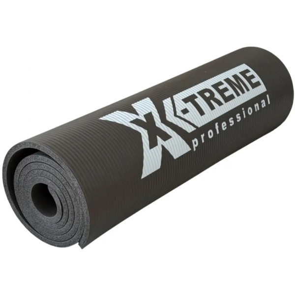 Фото - Коврик для йоги и фитнеса X-Treme NBR 183x61x1 см черный (XTFMNBR-1.0BLA)