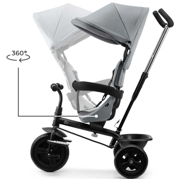 Фото - Трёхколёсный велосипед Kinderkraft Freeway 2 Grey (KRFRWA02GRY0000)