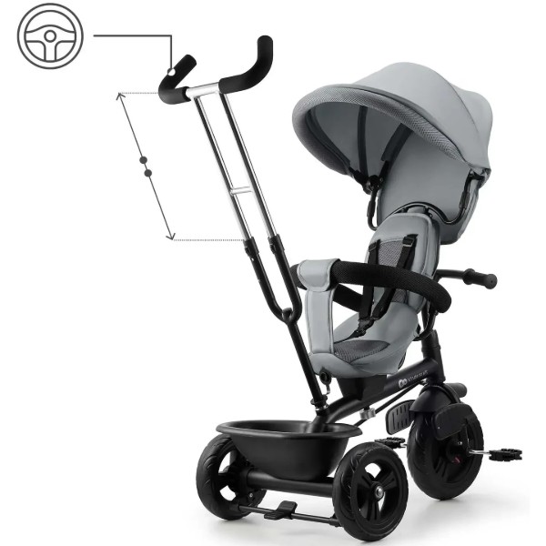 Фото - Трёхколёсный велосипед Kinderkraft Freeway 2 Grey (KRFRWA02GRY0000)