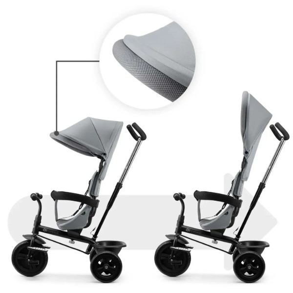Фото - Трёхколёсный велосипед Kinderkraft Freeway 2 Grey (KRFRWA02GRY0000)
