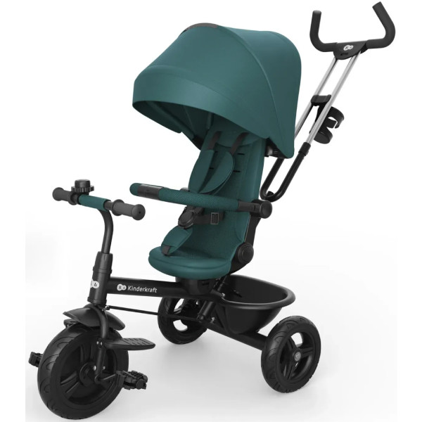Фото - Триколісний велосипед Kinderkraft Aston 2 Plus Green (KRASTO02GREPL00)