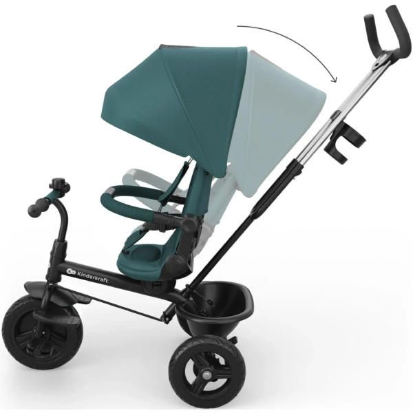 Фото - Триколісний велосипед Kinderkraft Aston 2 Plus Green (KRASTO02GREPL00)