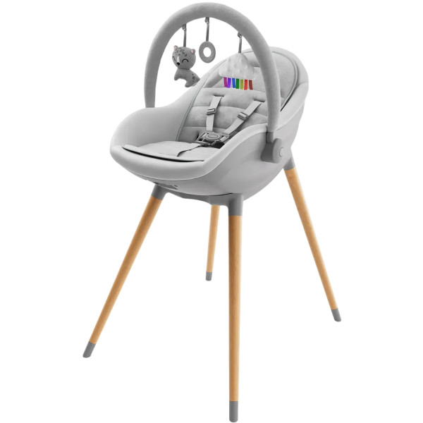 Фото - Стульчик для кормления трансформер Kinderkraft Fini Up Grey (KHFINIUPGRY0000)