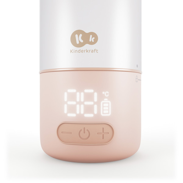 Фото - Підігрівач дитячих пляшечок дорожній Kinderkraft Gaja Beige (KEGAJA00BEG0000)