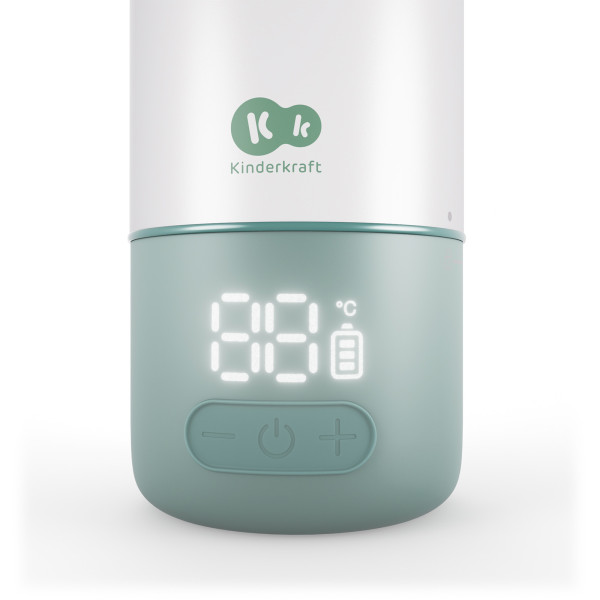Фото - Підігрівач дитячих пляшечок дорожній Kinderkraft Gaja Green (KEGAJA00GRE0000)