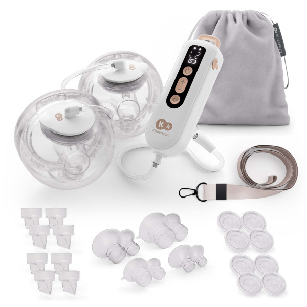 Фото - Электрический молокоотсос Kinderkraft GentleFlow Gold (KEGEFL00GLD0000)