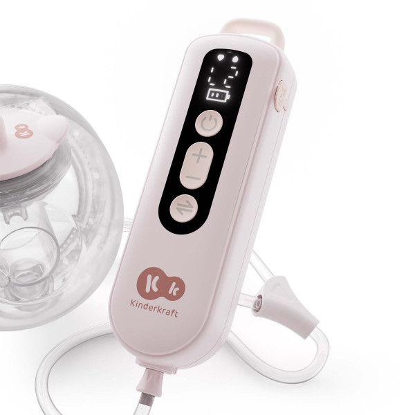 Фото - Электрический молокоотсос Kinderkraft GentleFlow Pink (KEGEFL00PNK0000)