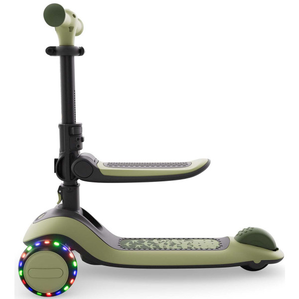 Фото - Трёхколёсный самокат Kinderkraft Halley 2 Grassland Green (KRHALL02GRE0000)