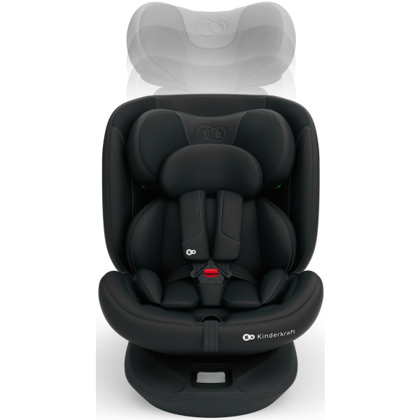 Фото - Автокресло Kinderkraft i-Grow 2 Plus i-Size Black (KCIGRO02BLKPL00)