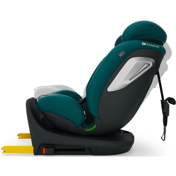 Фото - Автокрісло Kinderkraft i-Grow 2 Plus i-Size Green (KCIGRO02GREPL00)