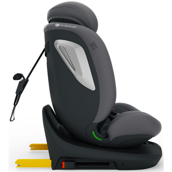Фото - Автокресло Kinderkraft i-Grow 2 Plus i-Size Grey (KCIGRO02GRYPL00)