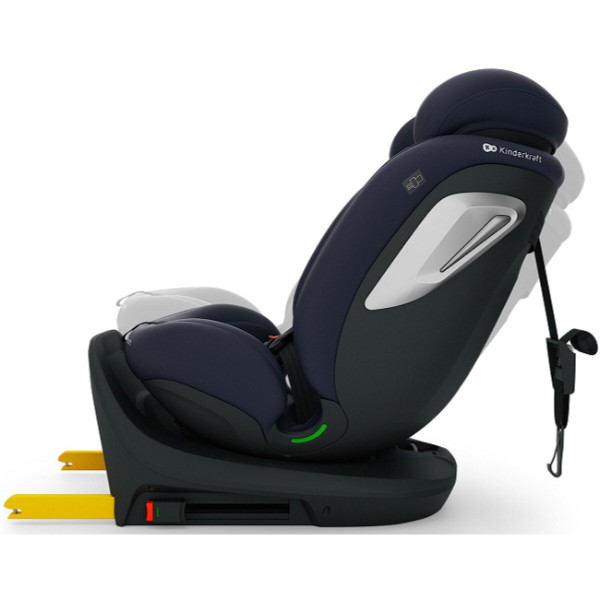 Фото - Автокресло Kinderkraft i-Grow 2 Plus i-Size Navy (KCIGRO02NAVPL00)
