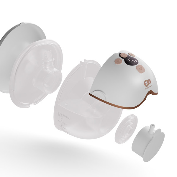 Фото - Электрический молокоотсос Kinderkraft MamaFlow Gold (KEMAFL00GLD0000)