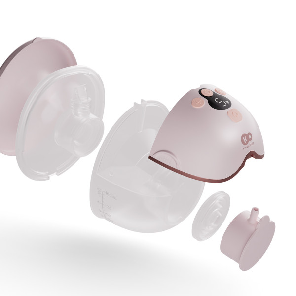 Фото - Электрический молокоотсос Kinderkraft MamaFlow Pink (KEMAFL00PNK0000)