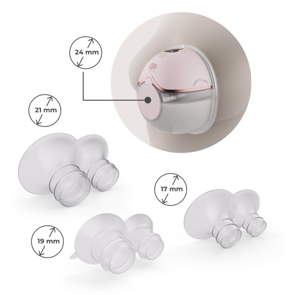 Фото - Электрический молокоотсос Kinderkraft MamaFlow Pink (KEMAFL00PNK0000)
