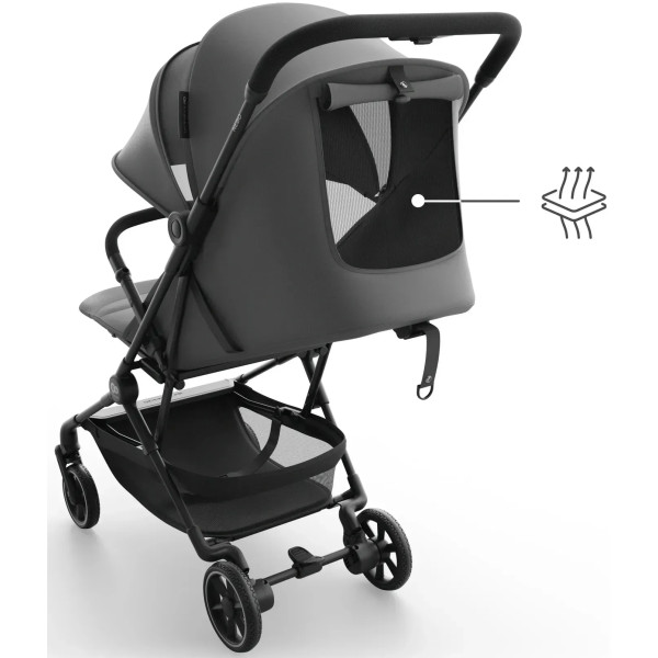 Фото - Коляска прогулочная Kinderkraft Nebo Platinum Grey (KSNEBO00GRY0000)