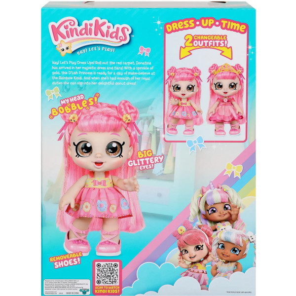 Фото - Кукла Kindi Kids Донатина - Принцесса "DRESS UP FRIENDS" (50065)
