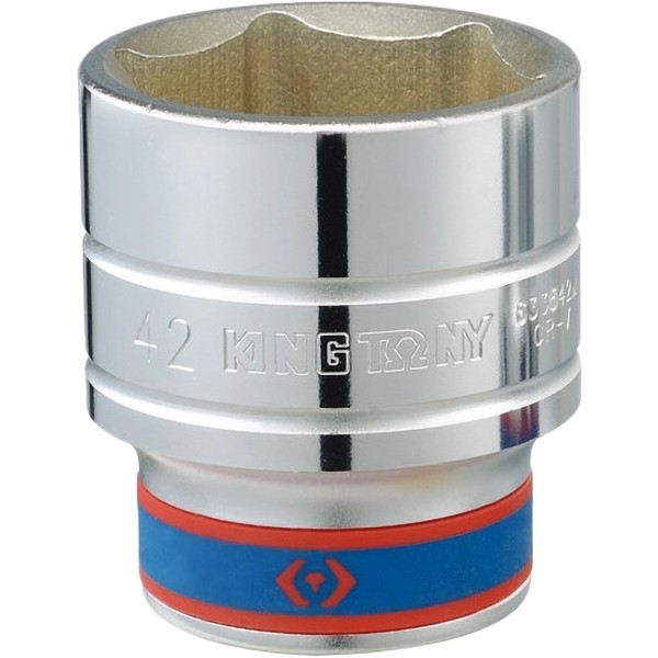 Фото - Торцева голівка KING TONY 3/4" 6-гранн. 46 мм (633546M)