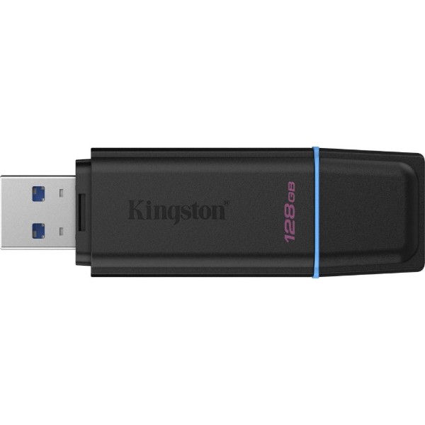 Фото - Флеш USB Kingston 128GB USB 3.2 Gen 1 Black/Blue (DTXG2/128GB)