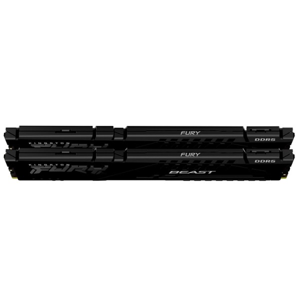 Фото - Пам'ять DDR Kingston Fury Beast 2x8 16GB DDR5 5200MHz (KF552C40BBK2-16)