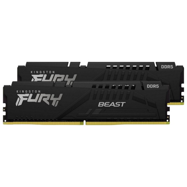 Фото - Пам'ять DDR Kingston 16GB DDR5 CL36 DIMM FURY Beast Black EXPO (KF560C36BBEK2-16)