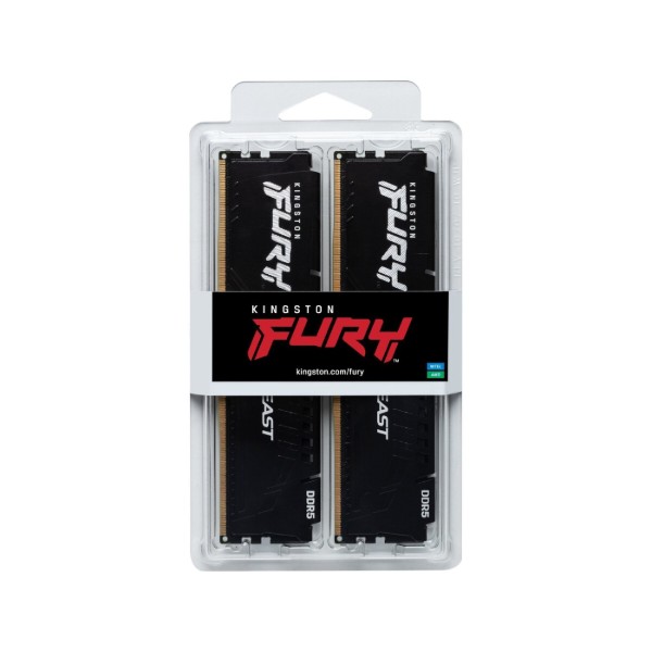 Фото - Пам'ять DDR Kingston 16GB DDR5 CL36 DIMM FURY Beast Black EXPO (KF560C36BBEK2-16)