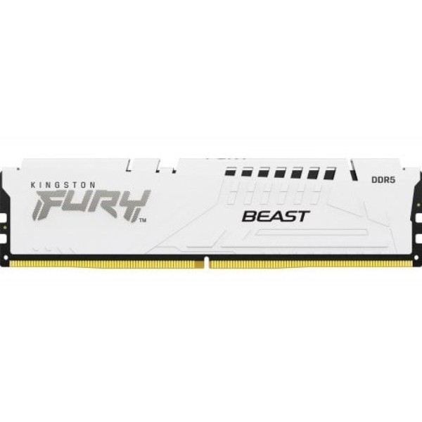 Фото - Пам'ять DDR Kingston Fury 16 GB DDR5 5200 MHz Beast White (KF552C40BW-16) Фото - Пам'ять DDR Kingston Fury 16 GB DDR5 5200 MHz Beast White (KF552C40BW-16)