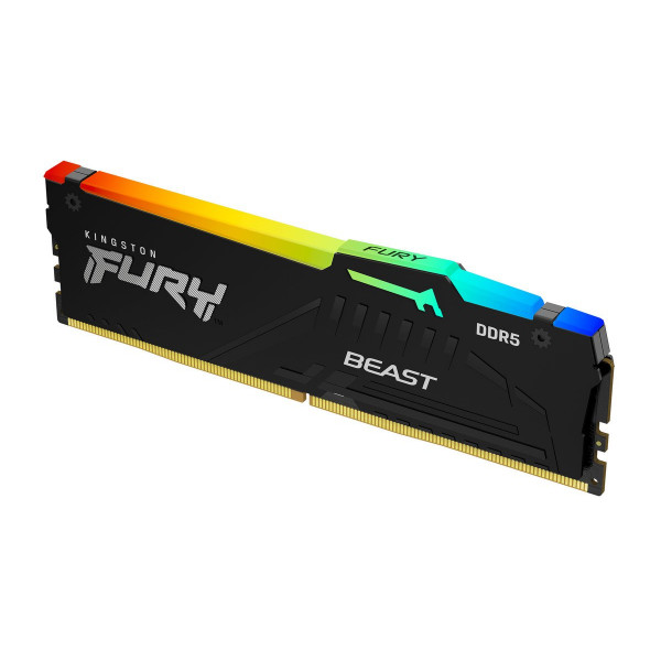 Фото - Память DDR Kingston DDR5 16GB 6000 MHz Fury Beast RGB (KF560C36BBEA-16)