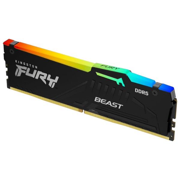 Фото - Пам'ять DDR Kingston 16GB DDR5 CL34 DIMM FURY Beast RGB EXPO (KF568C34BBEA-16)