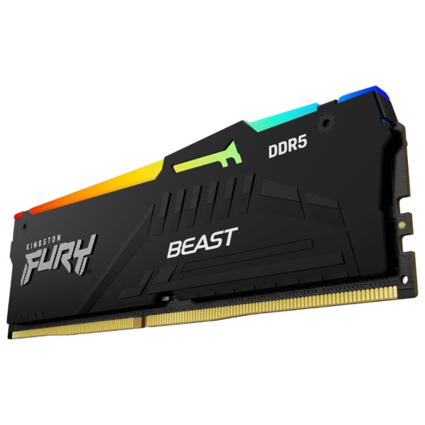 Фото - Пам'ять DDR Kingston 16GB DDR5 CL34 DIMM FURY Beast RGB EXPO (KF568C34BBEA-16)