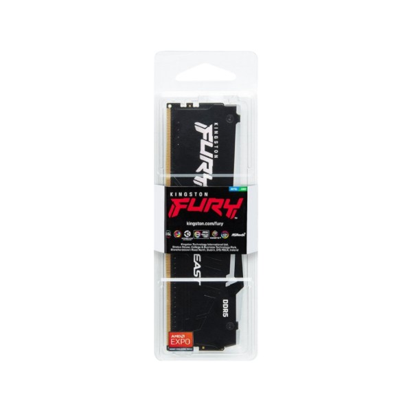 Фото - Пам'ять DDR Kingston 16GB DDR5 CL34 DIMM FURY Beast RGB EXPO (KF568C34BBEA-16)