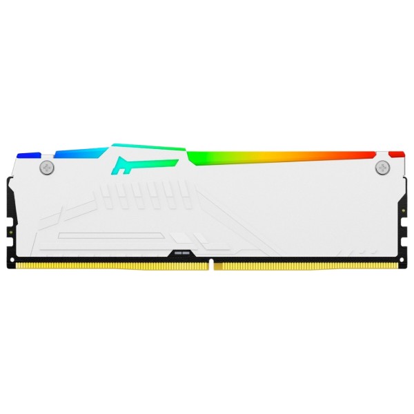 Фото - Память DDR Kingston 16GB DDR5 CL34 DIMM FURY Beast White RGB EXPO (KF568C34BWEA-16)