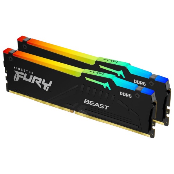 Фото - Память DDR Kingston 32GB DDR5 CL34 DIMM FURY Beast RGB EXPO (KF568C34BBEAK2-32) Фото - Память DDR Kingston 32GB DDR5 CL34 DIMM FURY Beast RGB EXPO (KF568C34BBEAK2-32)