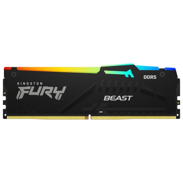 Фото - Память DDR Kingston 32GB DDR5 CL34 DIMM FURY Beast RGB EXPO (KF568C34BBEAK2-32)