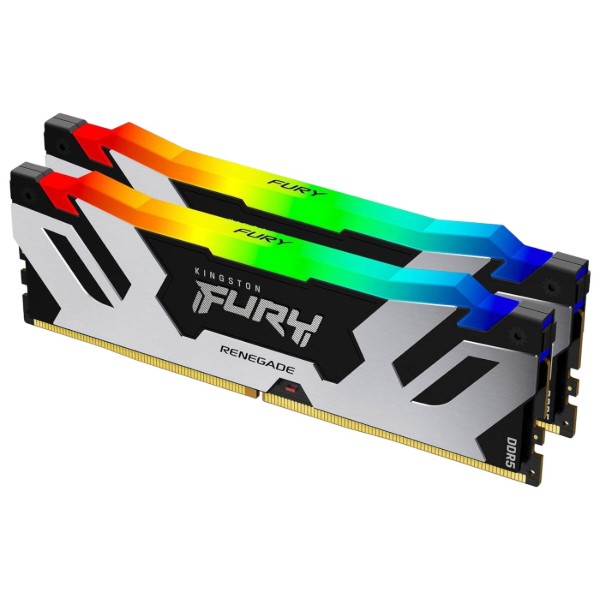 Фото - Пам'ять DDR Kingston 32GB DDR5 CL38 DIMM FURY Renegade RGB XMP (KF576C38RSAK2-32)