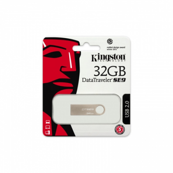 Фото - Флеш USB Kingston DTSE9 32GB USB 2.0 Metal (DTSE9H/32GB)